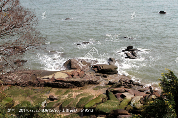 廈門,鼓浪嶼,皓月園,海濱