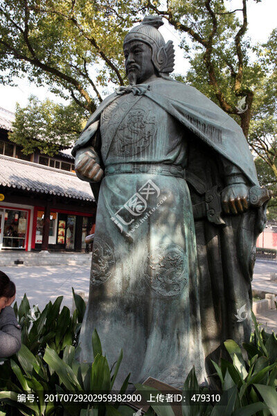 杭州,岳飛,雕塑,岳王廟,風光