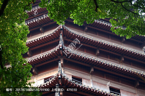 杭州,街景,六和塔,佛,佛教
