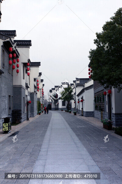 江南,南京,城市,水域,商業(yè)街