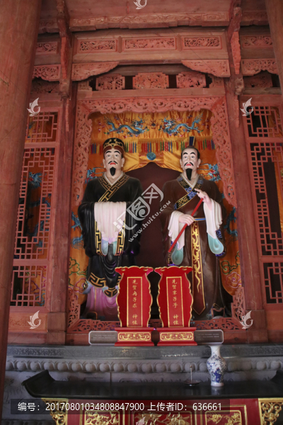 孔子弟子塑像