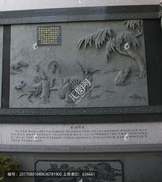 泰山問政,儒家思想石刻