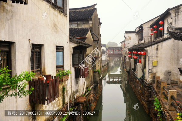 蘇州古鎮(zhèn),老蘇州民居