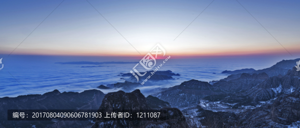 王莽嶺日出