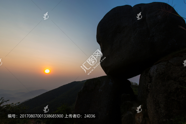 欽州五皇山,人頭石
