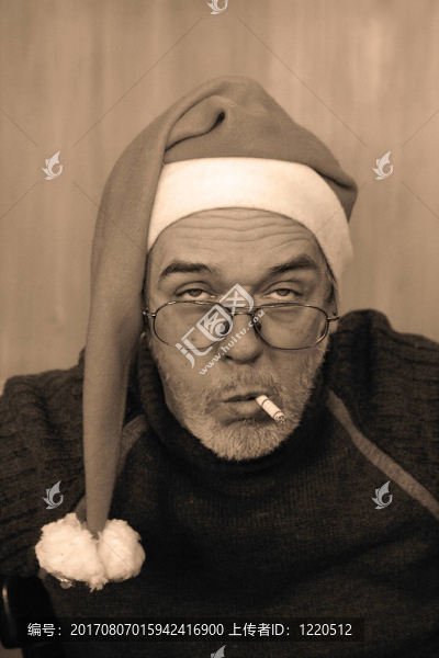 燒出來(lái)的圣誕老人