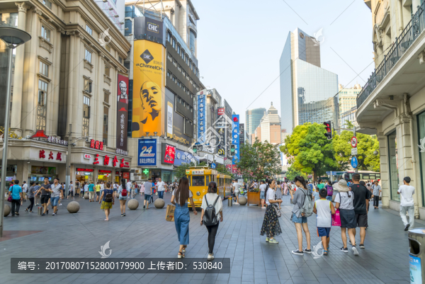 上海外灘南京路