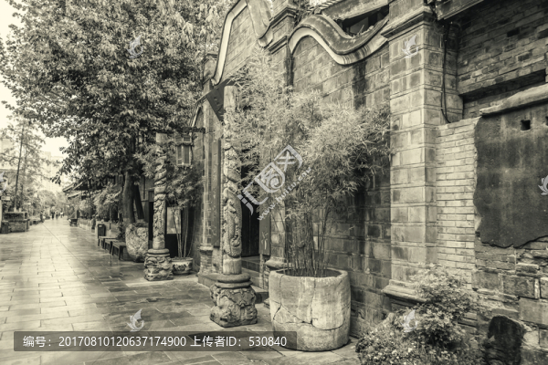 四川古鎮(zhèn)老照片