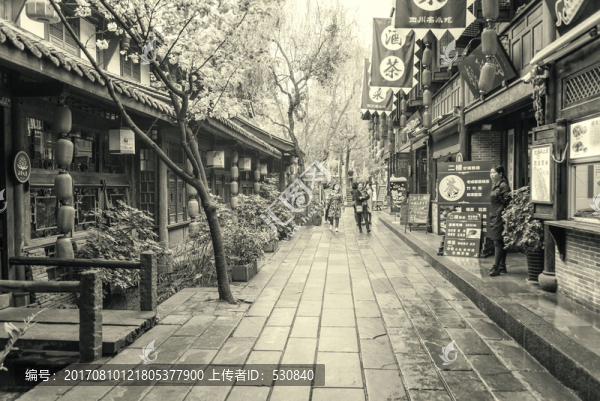 成都錦里老照片