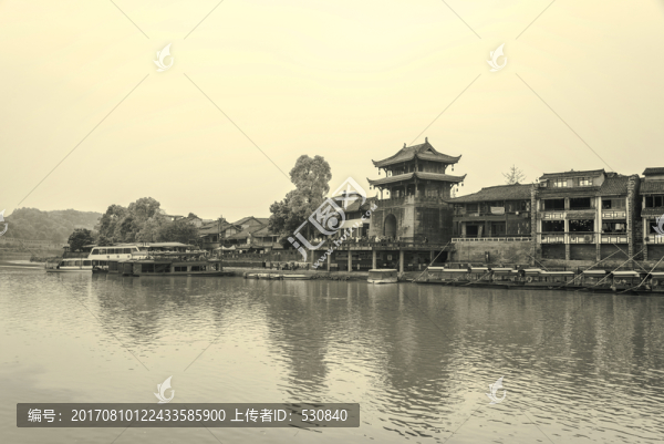 四川古鎮(zhèn)老照片
