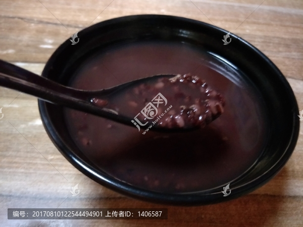 黑米粥