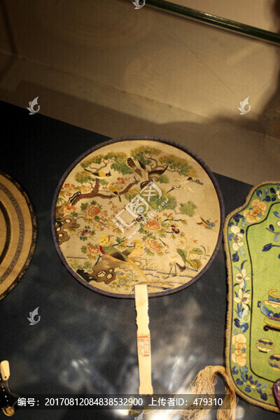 南京博物院,團(tuán)扇,扇子,扇