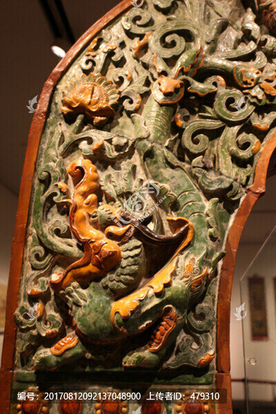南京博物院,雕塑,琉璃構(gòu)建