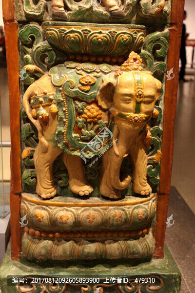 南京博物院,雕塑,琉璃構(gòu)建