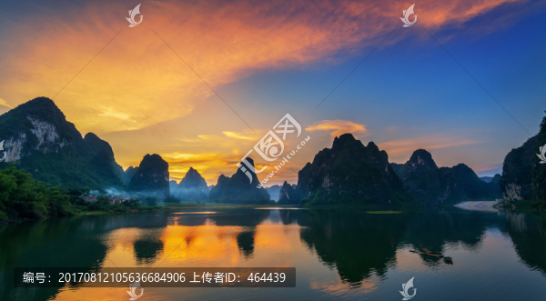 霞光