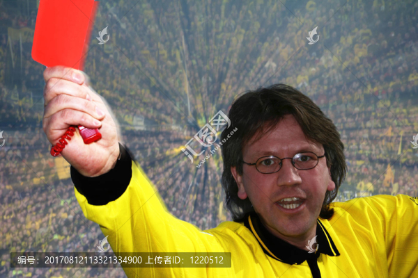 觀眾的紅色正面