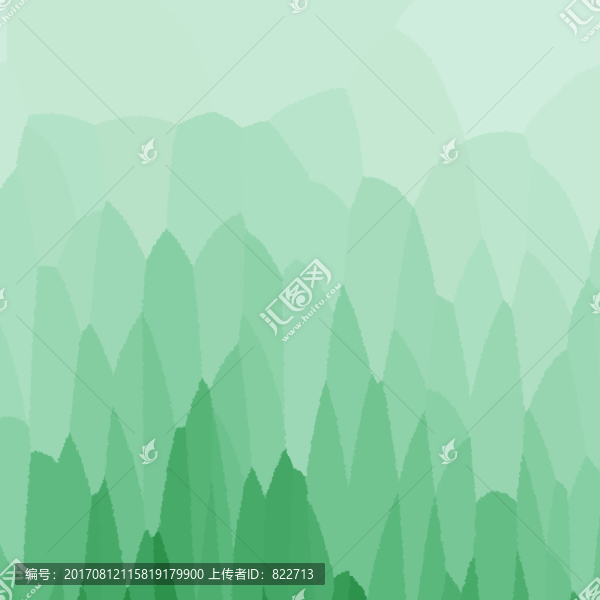 水墨遠山背景素材