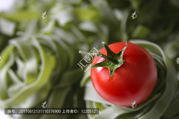 菠菜番茄意面