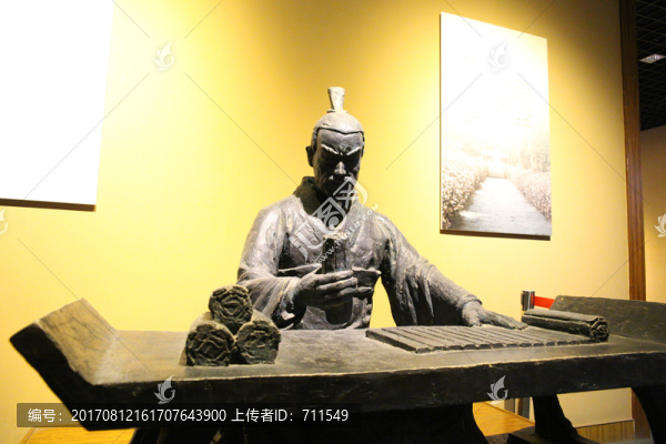 淮南王劉安塑像