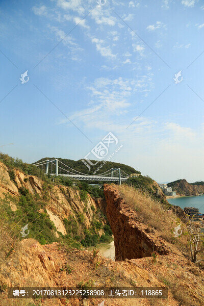 大連,懸崖上的,北大橋