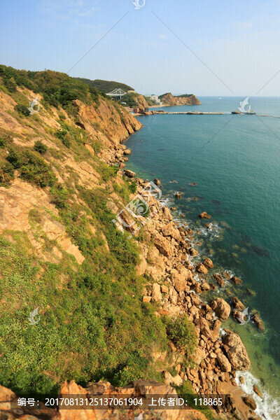 大連,海岸線,北大橋遠(yuǎn)眺