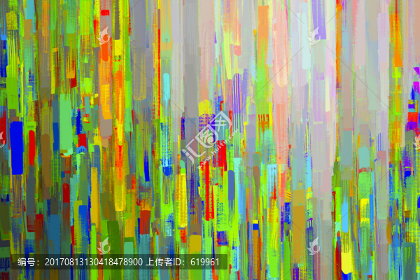 抽象油畫