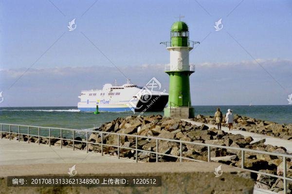 warnemüNDE的燈塔