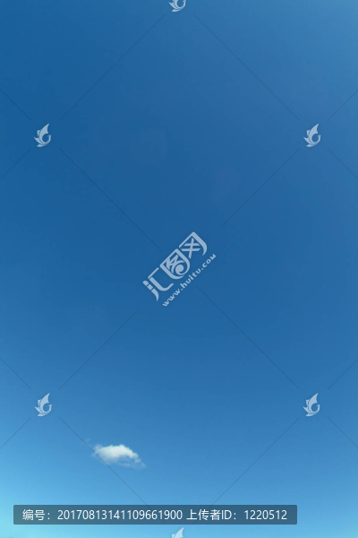 藍(lán)色的天空