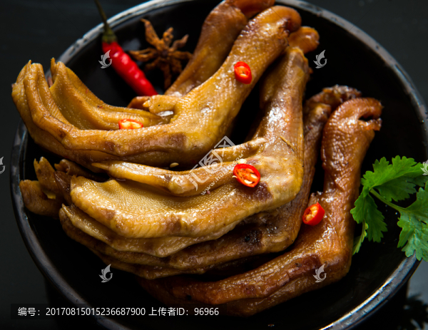 鴨爪,薰鴨爪,麻辣鴨爪