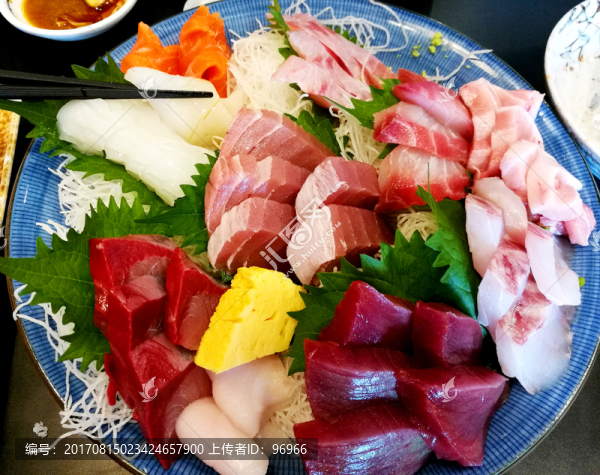 刺身,三文魚,海鮮拼盤