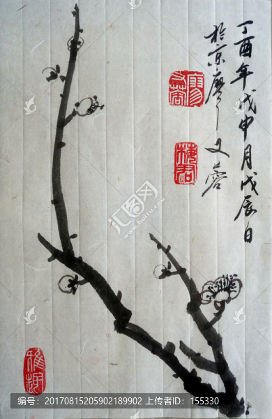 中國畫梅花