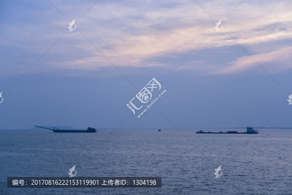 洞庭湖傍晚