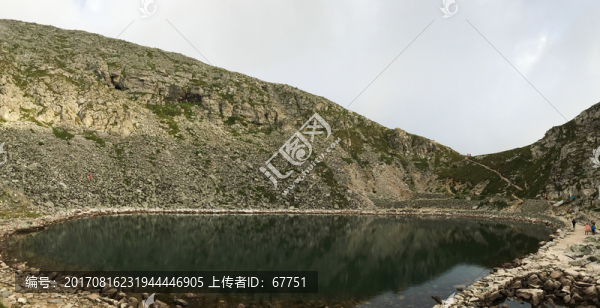 大爺海,太白山