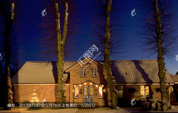 weihnachtliches房子