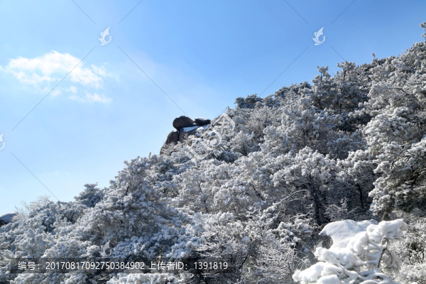 青島嶗山霧凇