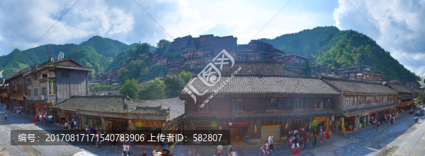 西江苗寨全景圖
