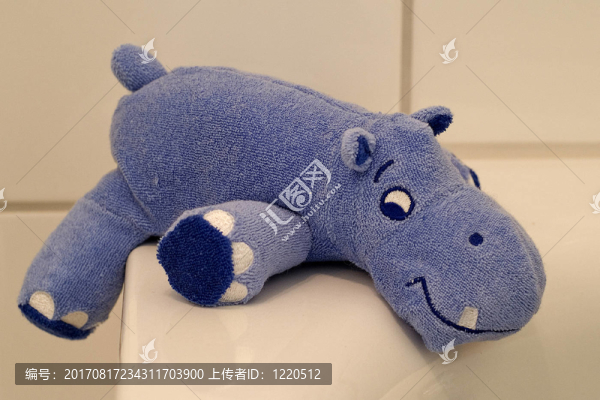 藍(lán)色的