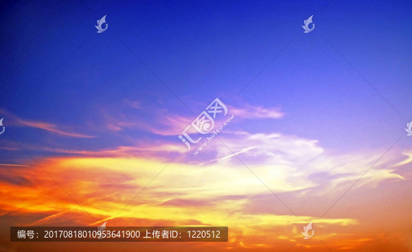藍(lán)色的