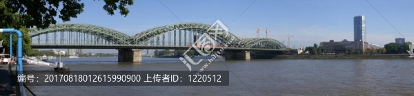 rheinufer,-,panoramablick的LVR的塔