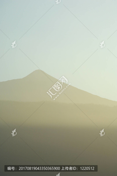 在晨霧中的泰德