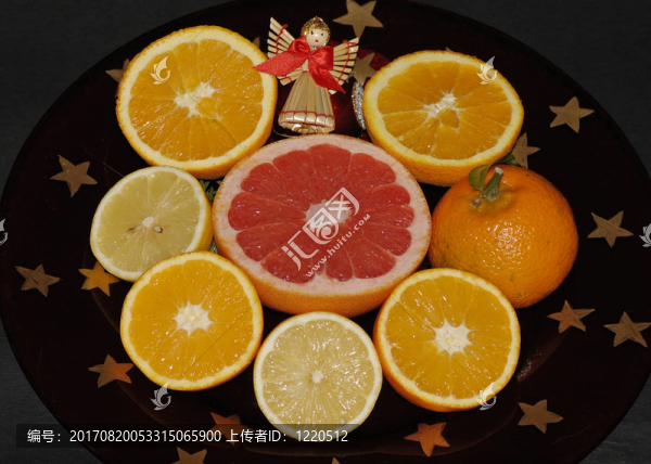 橙色的
