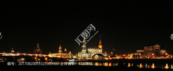 德累斯頓的夜晚