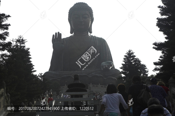 到大佛的臺階