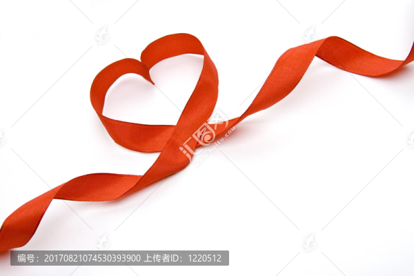紅絲帶的心