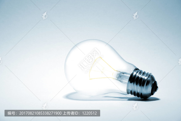 發(fā)光的燈泡