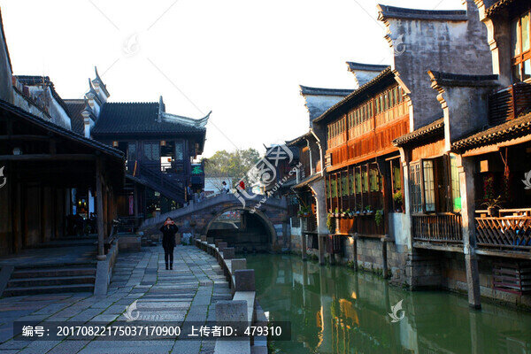周莊,水鄉(xiāng),江南,房屋