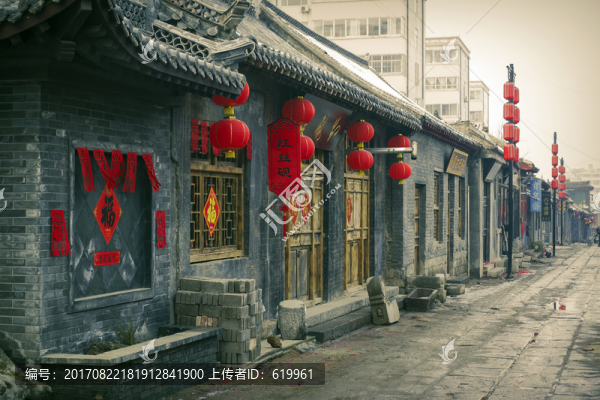 青州北門里古街老照片