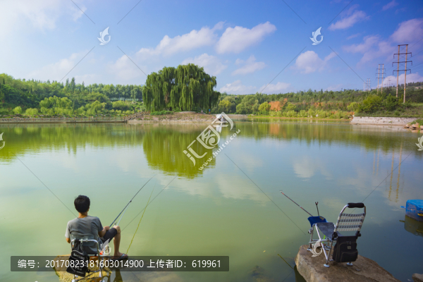 湖景