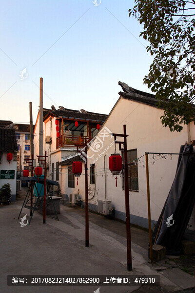 周莊,水鄉(xiāng),江南,民居,河道