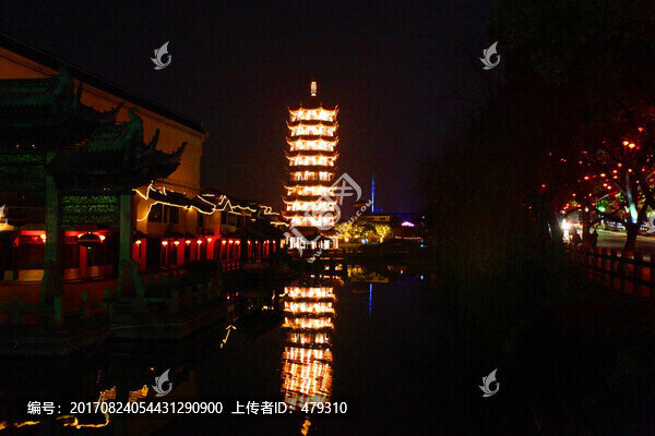周莊,水鄉(xiāng),江南,民居,河道
